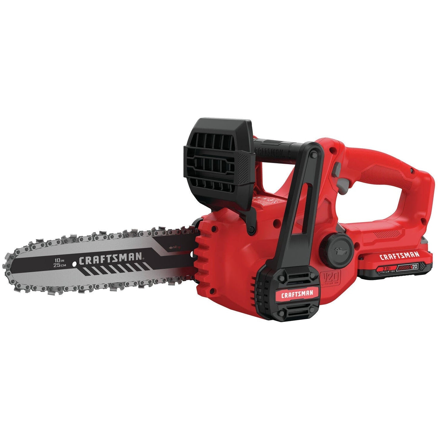 Craftsman 10 in. 20 Volt Battery Chainsaw Kit (Battery & Charger)