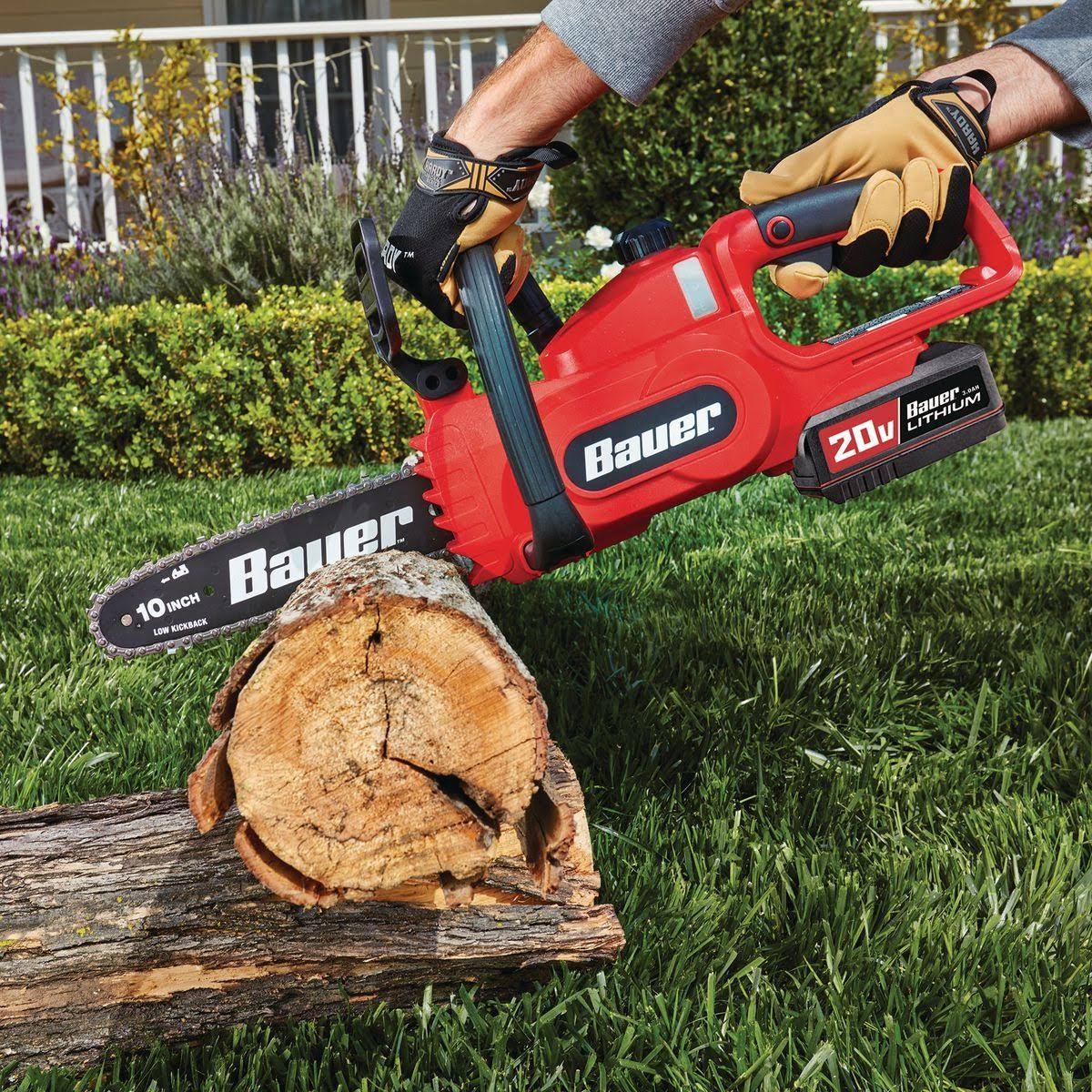 Bauer 19112c-b 20V Cordless 10 in. Chainsaw