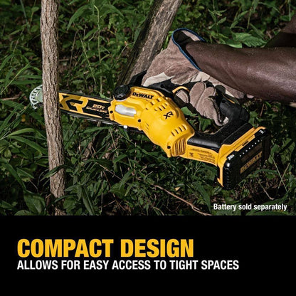 DeWalt DCCS623B 20V Max 8in Brushless Cordless Pruning Chainsaw