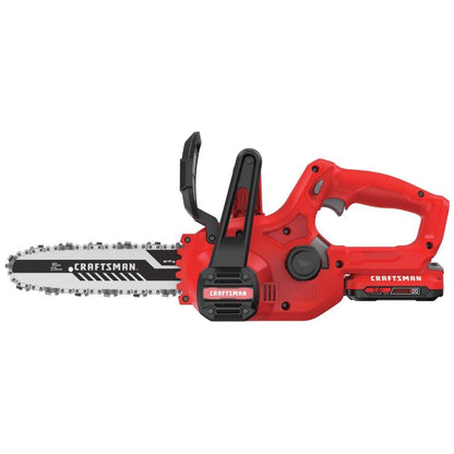 Craftsman 10 in. 20 Volt Battery Chainsaw Kit (Battery & Charger)